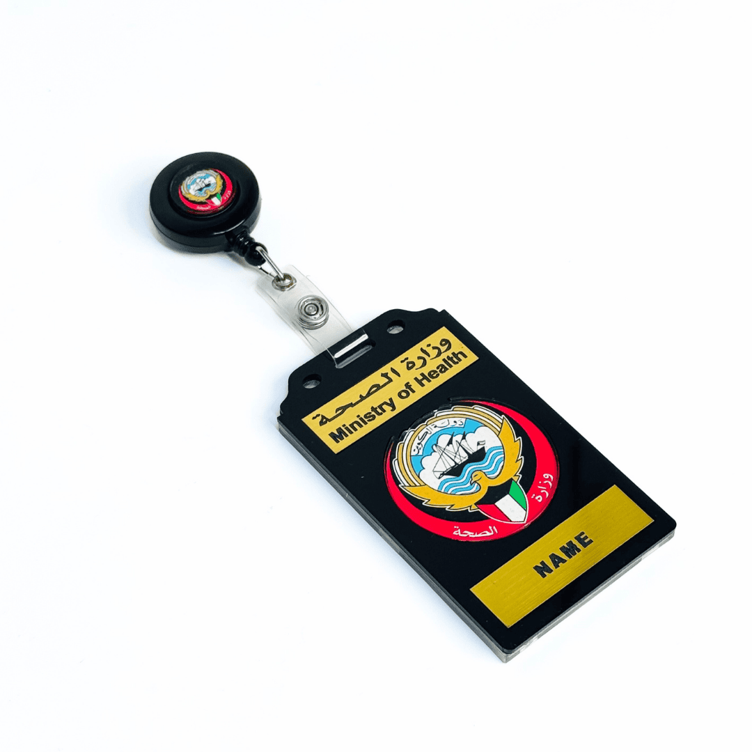 Custom Acrylic ID card and Badge in Kuwait 