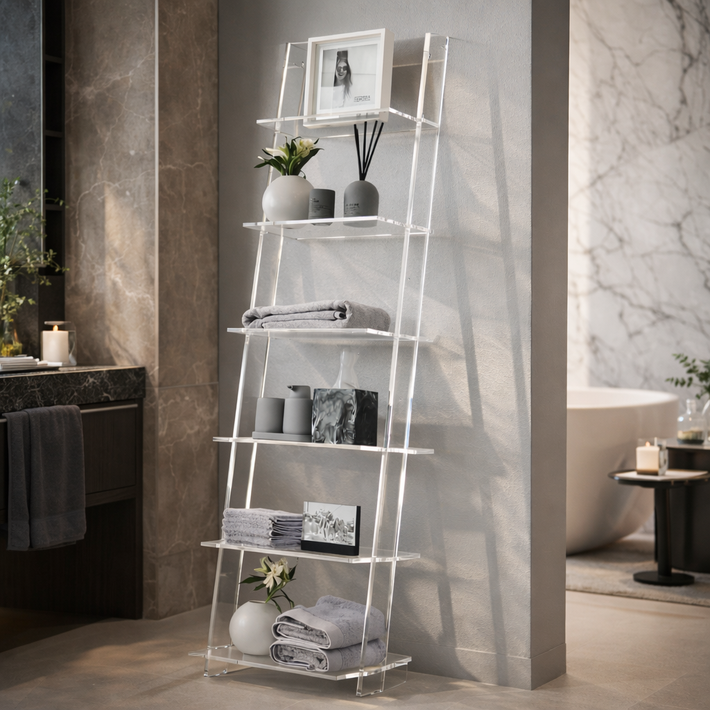 Clear Acrylic Tolietries Organizer for Washroom