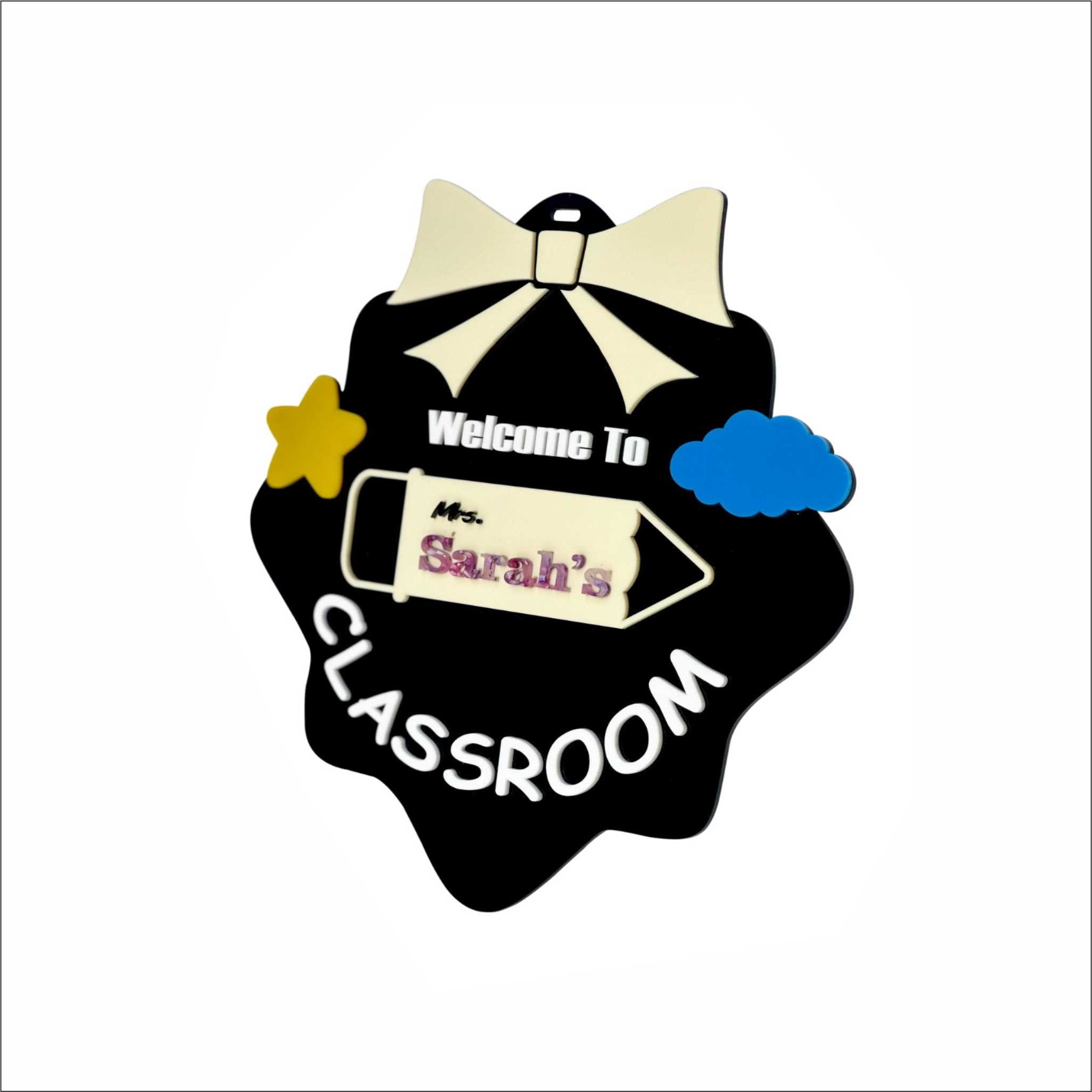 Back to School – First Day Classroom Welcome Sign
