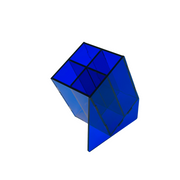 Pen & Pencil Small Organizer – Blue Acrylic