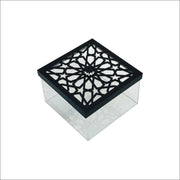 Patterned Acrylic Chocolate Box (Arabesque Lid)
