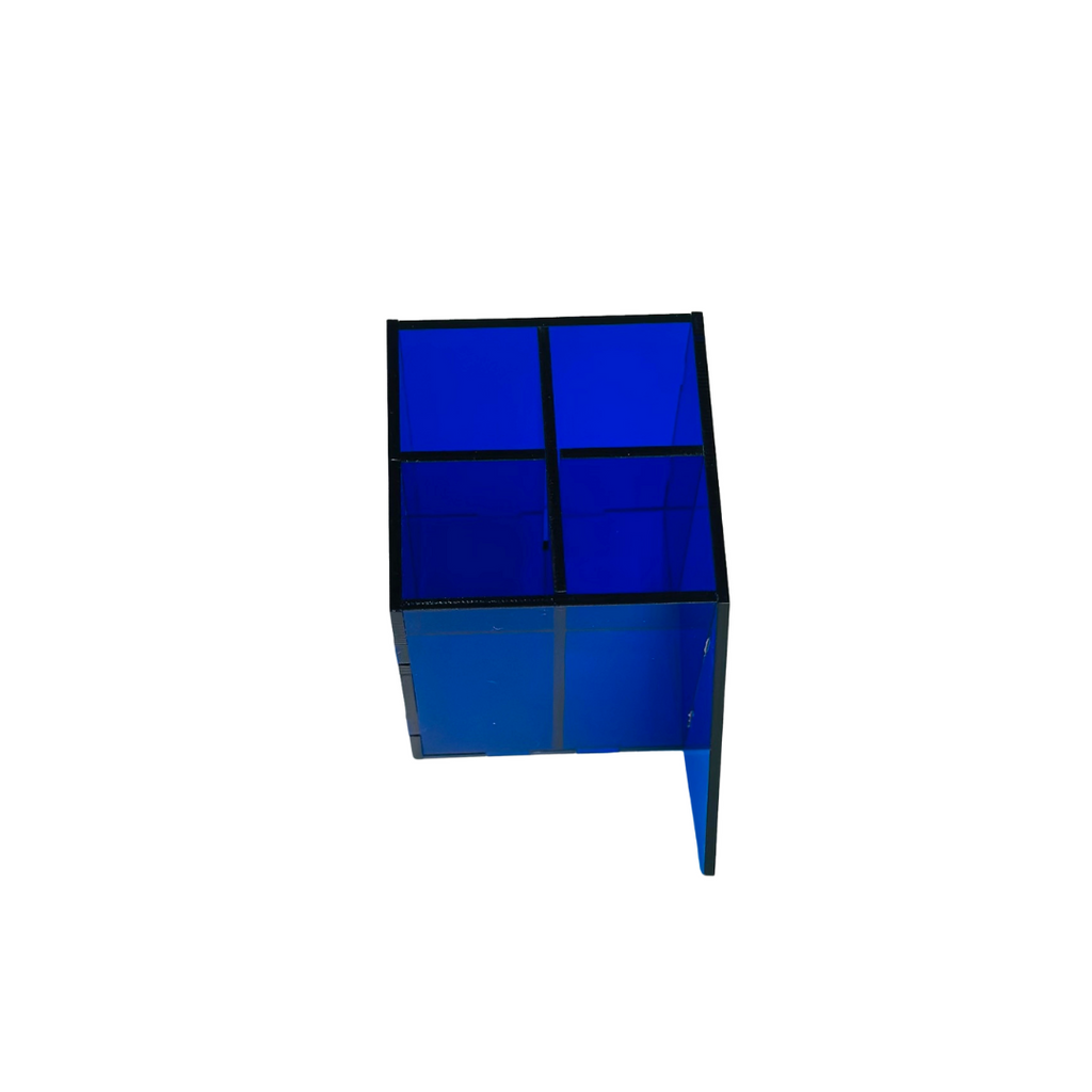 Pen &amp; Pencil Small Organizer – Blue Acrylic