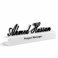 Premium Acrylic Desk name plate in kuwait 
