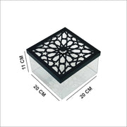 Patterned Acrylic Chocolate Box (Arabesque Lid)