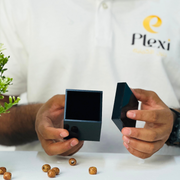 Black Acrylic Box -– Custom Sizes, Colors