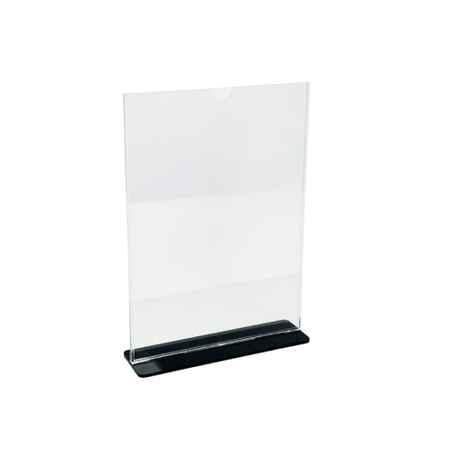 A4 paper desk display stand, Kuwait,  acrylic sign holder A4, table sign holder, countertop display stand, A4 menu holder, 