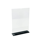 A4 paper desk display stand, Kuwait,  acrylic sign holder A4, table sign holder, countertop display stand, A4 menu holder, 