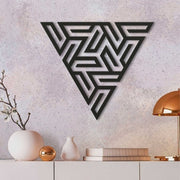 Triangle Pattern Acrylic Wall Décor