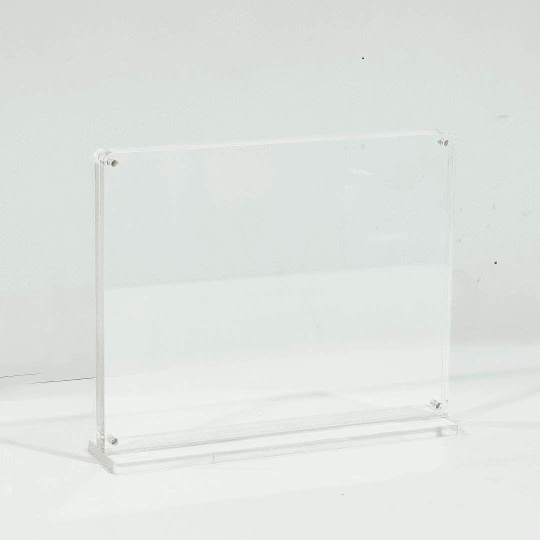 Acrylic Cheque holder gift with stand