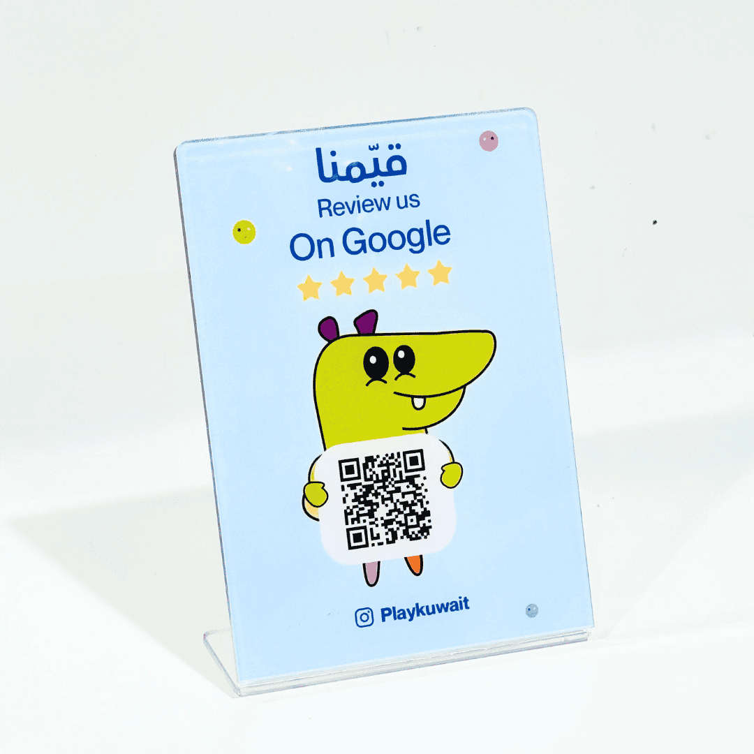 Acrylic Google Review Stand