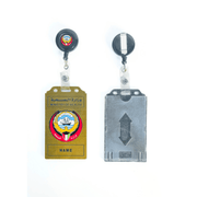 High-quality custom employee ID badge with photo and logo, suitable for staff, schools, hospitals, and events, offering professional, secure, and long-lasting identification solutions.