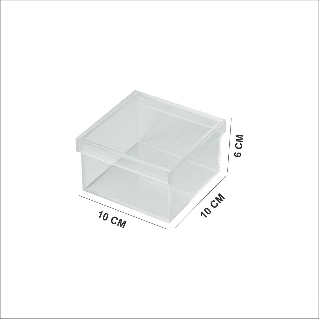 Durable clear acrylic storage box in Kuwait | صندوق تخزين أكريليك قوي وشفاف في الكويت