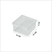 Durable clear acrylic storage box in Kuwait | صندوق تخزين أكريليك قوي وشفاف في الكويت