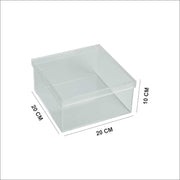 Clear Acrylic Box  ( 20×20×10CM )