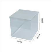 Clear Acrylic Box صندوق أكريليك شفاف أنيق للتخزين والعرض