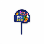 Back to School Acrylic Topper – Custom Size & Fun Design