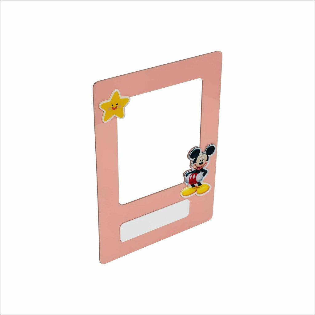 First Day of School Sign – Back to School Plaques (Pink Frame Design) For Photos