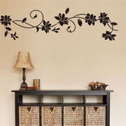 Black Floral Vine Acrylic Wall Decor –Modern Home Decoration Kuwait