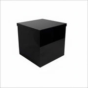 Black Acrylic Box 25x25x25 CM Kuwait | صندوق بلكسي أسود 25×25×25 سم الكويت