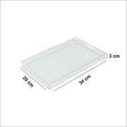 Clear_Transparent_-Acrylic-Serving-Tray-with-Side-Handles-in-Kuwait
صينية تقديم أكريليك شفافة مزودة بمقابض جانبية في الكويت
WITH size mentioned and white background 
