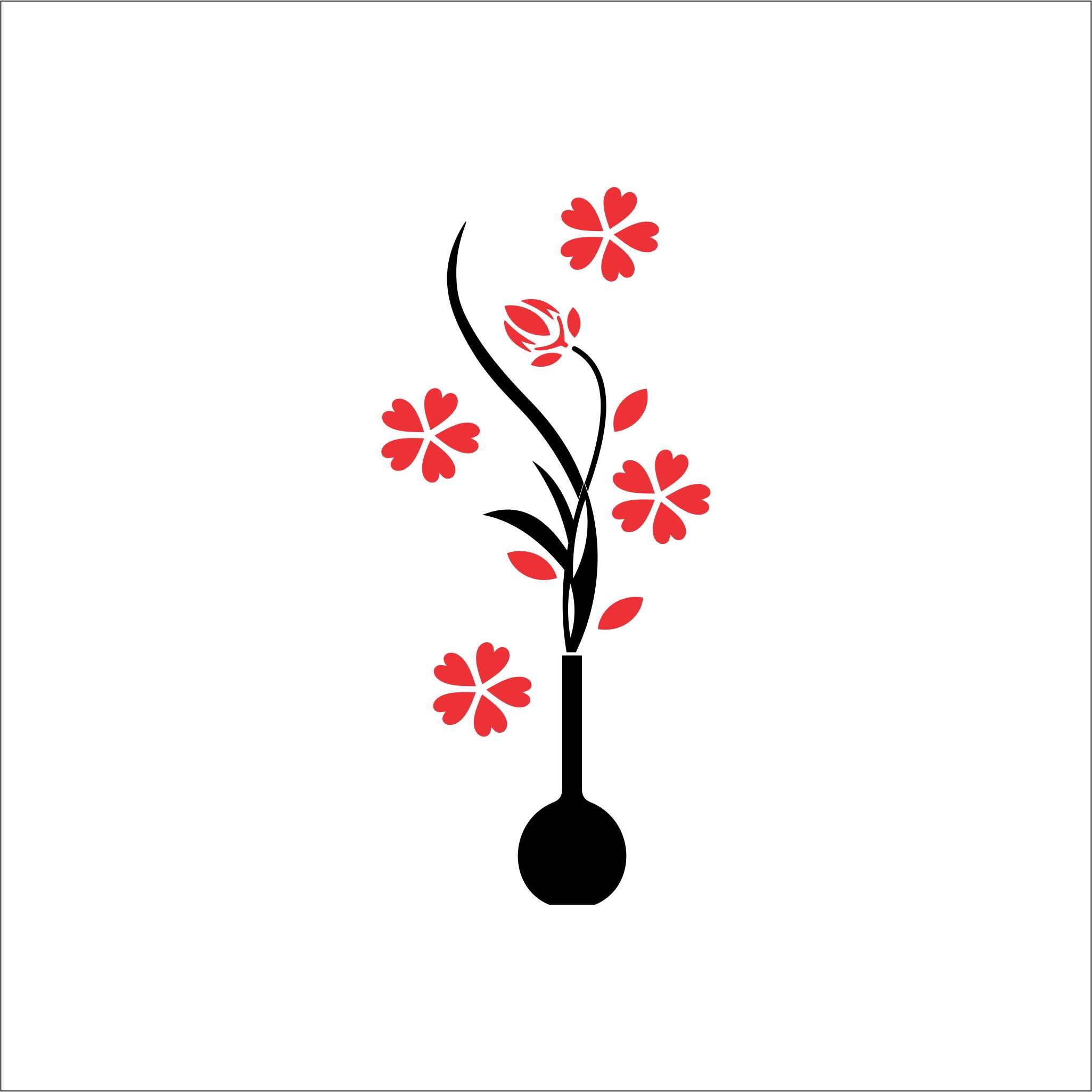 Acrylic Flower Wall Art for Home Decor