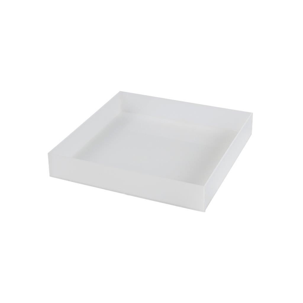 Frosted Acrylic Tray 30×30×5 CM for Organizing – صينية أكريليك لترتيب ٣٠×٣٠×٥ سم الكويت