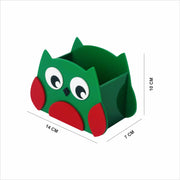 Cute Small Desk Organizer for Kids – Green Acrylic