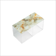 Marble top acrylic organizer for home and office – منظم أكريليك بغطاء رخامي للمنزل والمكتب