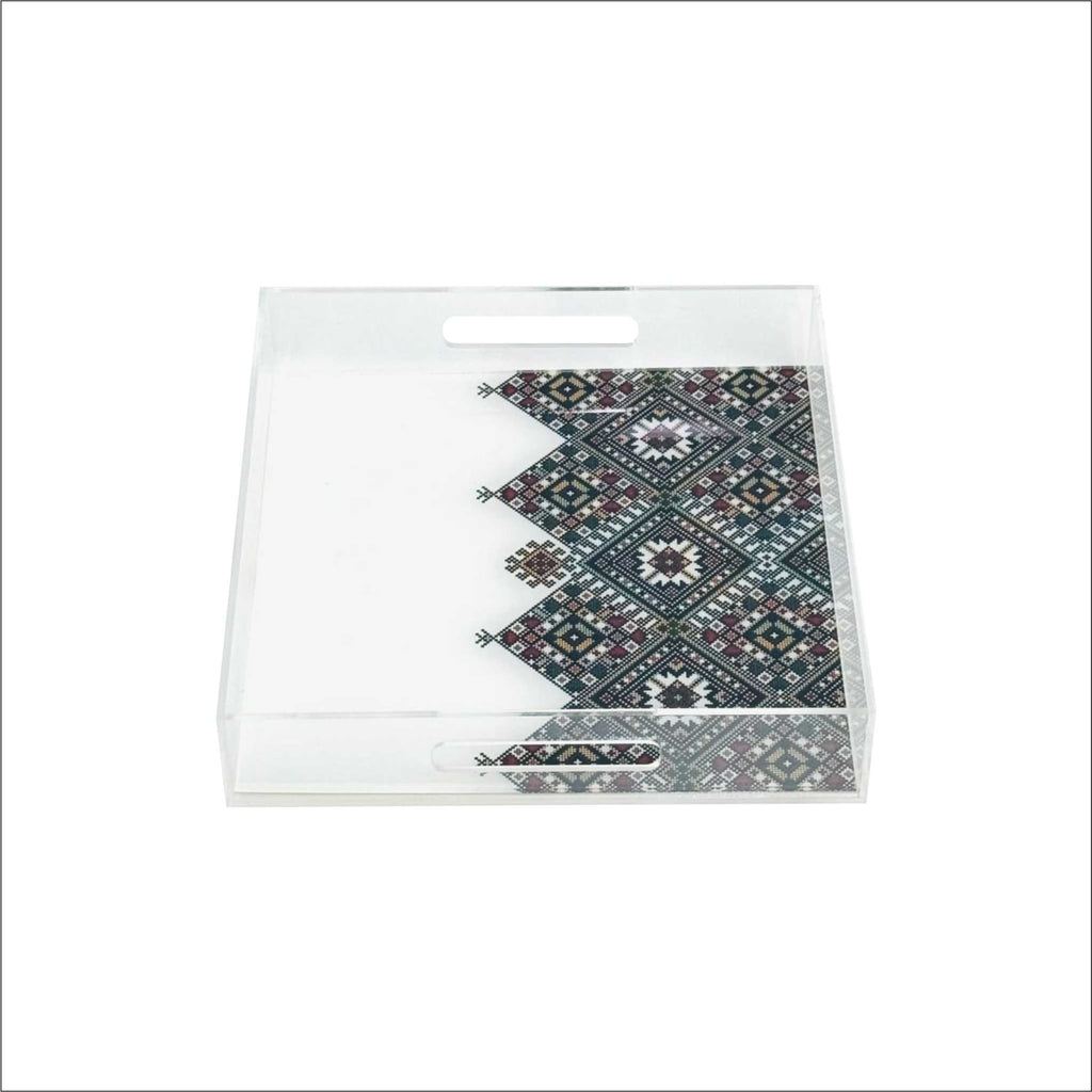 Modern serving tray for diwaniya and home use – صينية تقديم حديثة للمجلس والمنزل