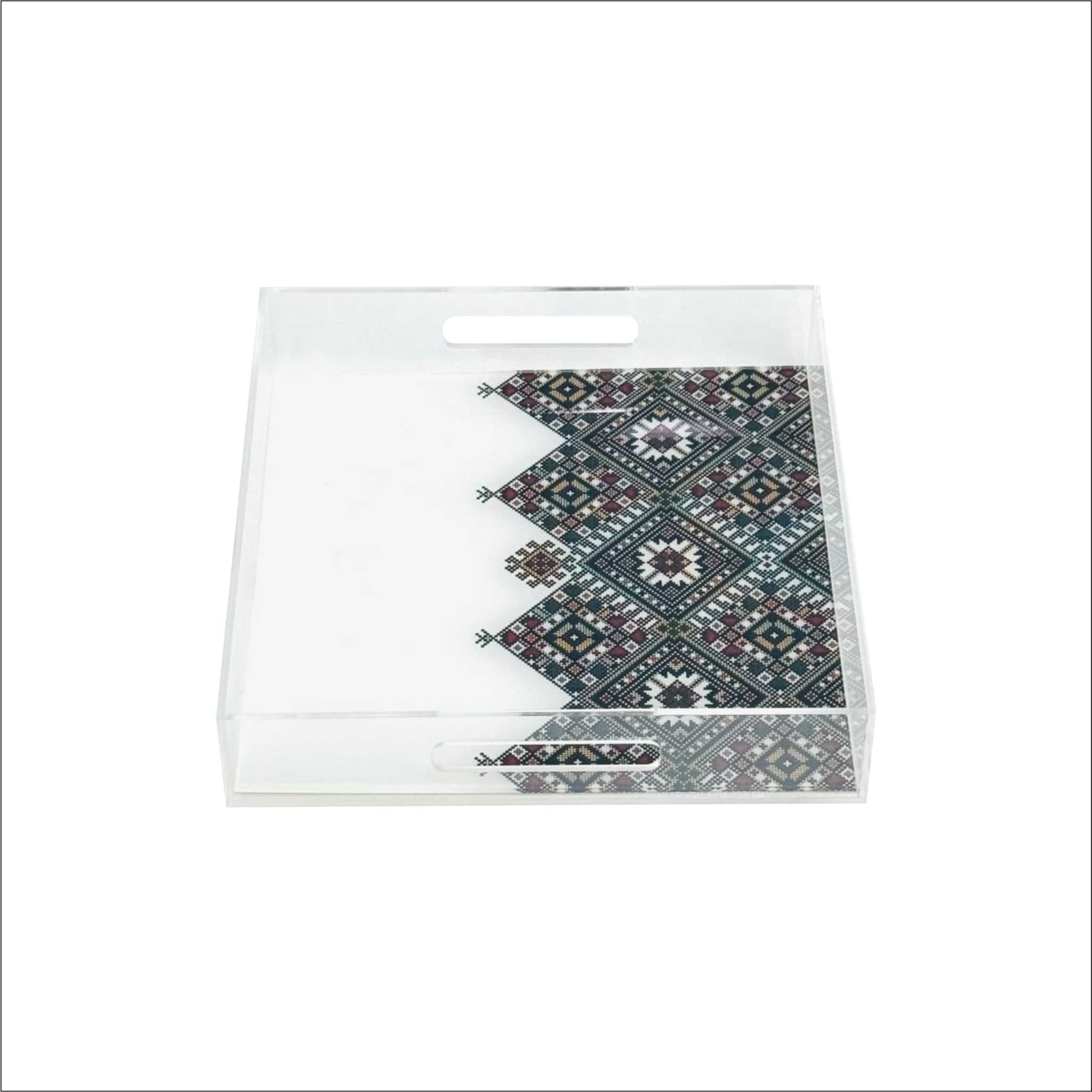 Modern serving tray for diwaniya and home use – صينية تقديم حديثة للمجلس والمنزل