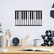 Acrylic Piano Keyboard Wall Decor – 30 × 53 cm