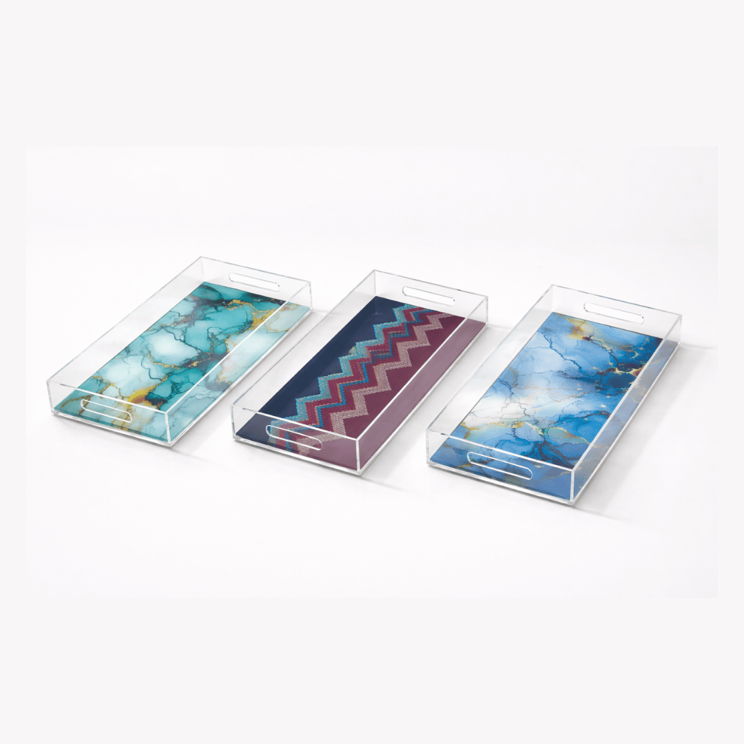 Acrylic Chocolate Tray (Set of 3)