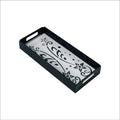 Black Acrylic serving Tray صينية أكريليك سوداء بسيطة وأنيقة للتقديم