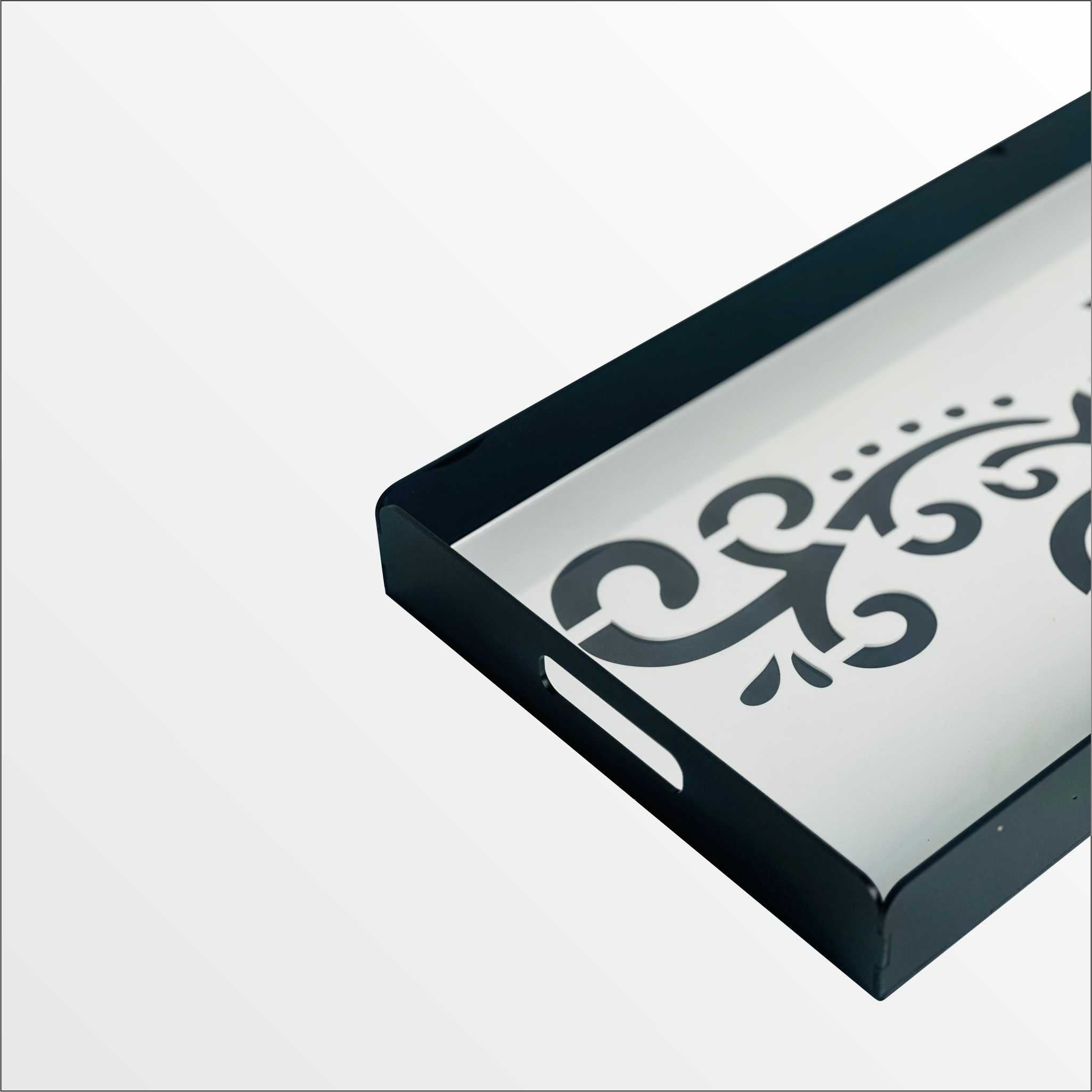 Premium Patterned Black Acrylic |Multiple Sizes