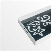 Premium Patterned white Acrylic Tray