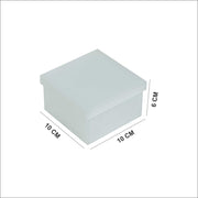 Frosted Acrylic Box 10×10×6 CM for chocolates and gifts – صندوق أكريليك مات 10×10×6 سم للهدايا والشوكولاتة