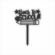Back to School Topper –  Black Colour