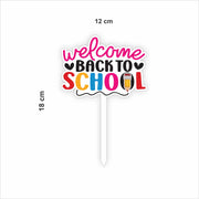 Back to School Topper – Vibrant Customizable