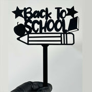 Back to School Topper –  Black Colour