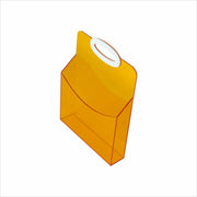 Clear Orange Book Holder & Carrier for Kids