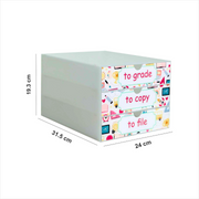 Acrylic Organizer with Drawer – Perfect for Teachers