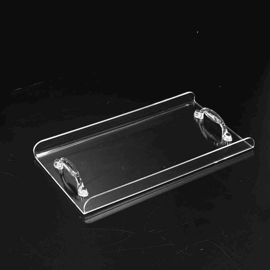 Luxury Acrylic Tray with  Premium Handles