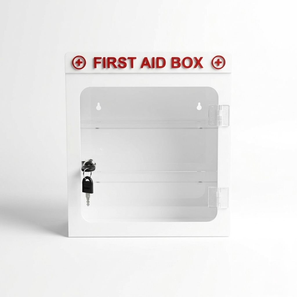 Premium Acrylic Medical Storage Box | Medicine Organizer Kuwait