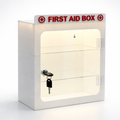 White Acrylic Medical/ First Aid Box in Kuwait. with light.
