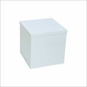 Durable white plexiglass box 30×30×30 CM – صندوق بلاكسي متين 30×30×30 سم