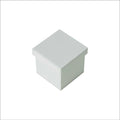 Elegant mini white acrylic display box – صندوق عرض أكريليك أبيض صغير أنيق