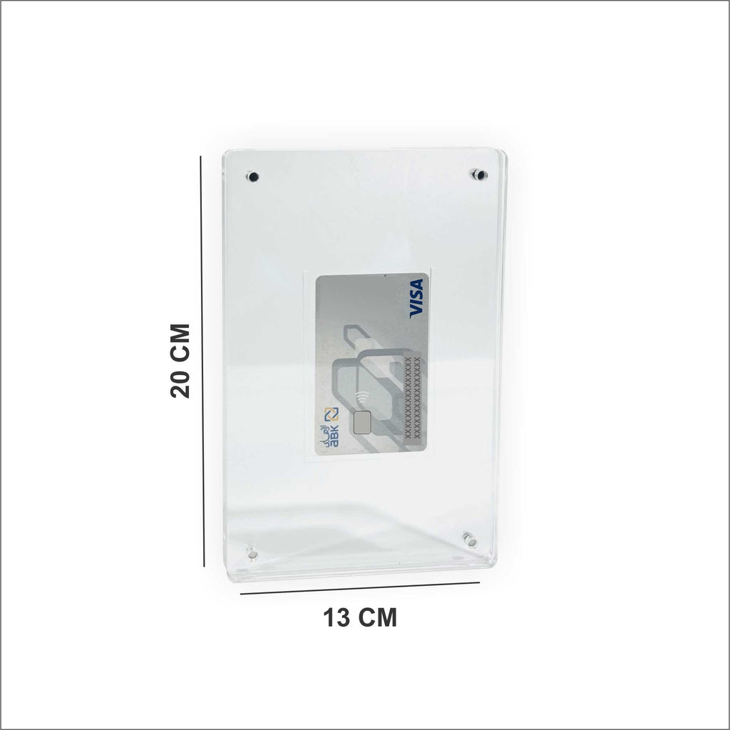 Acrylic-credit-card-display-stand-holder-in-kuwait