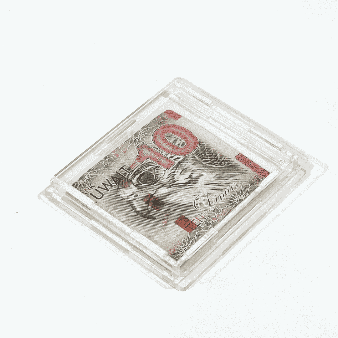 Square Acrylic Money Envelope