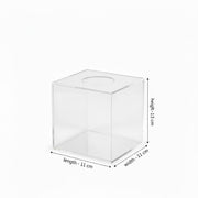 Square Acrylic Tissue / Cleanex Holder