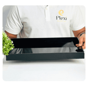 Black Acrylic Serving Tray (3 Sizes Available )